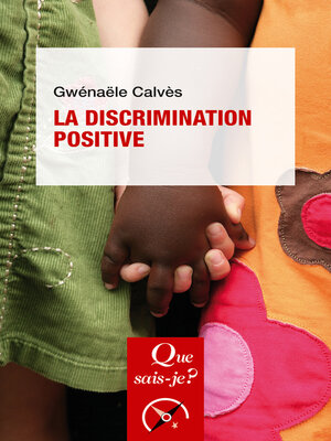 cover image of La Discrimination positive